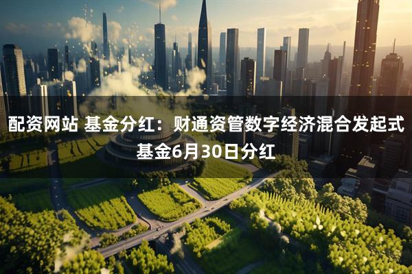 配资网站 基金分红：财通资管数字经济混合发起式基金6月30日分红